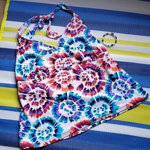 Catalina Sunburst Tie Dye Swimsuit size 2XL